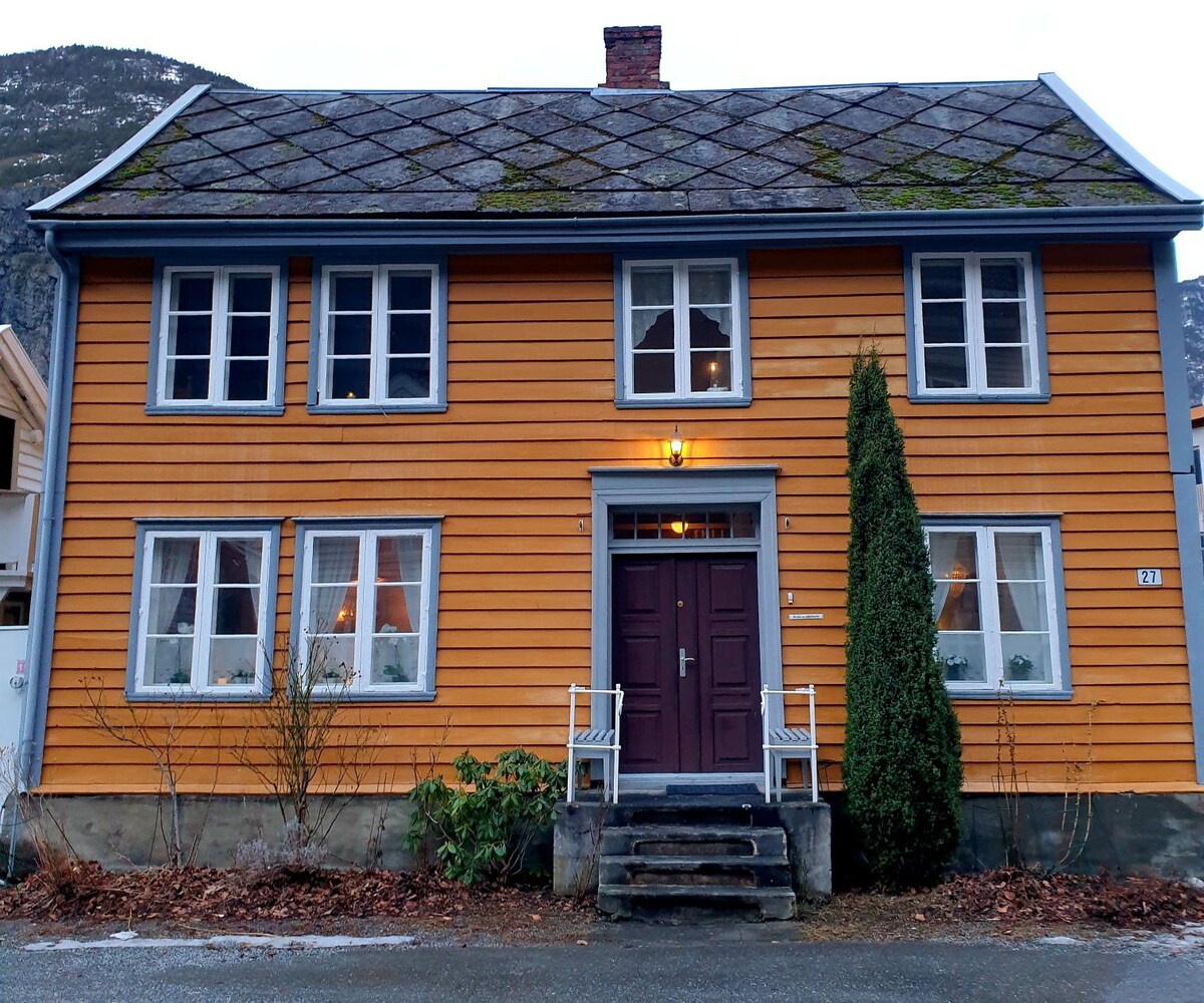 Kvammehuset på Gamle Lærdalsøyri