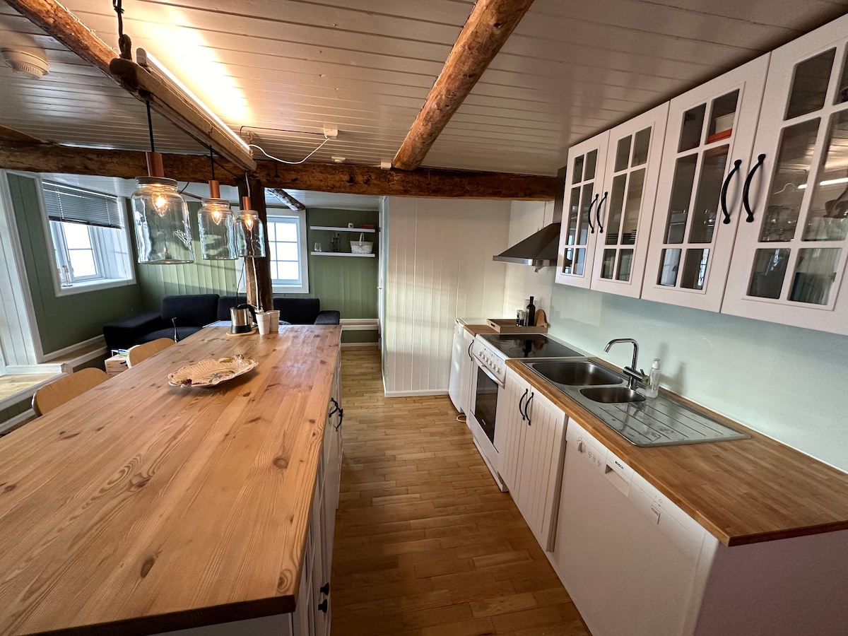 Unik leilighet, Ishuset i Arthur-Brygga i Nyksund