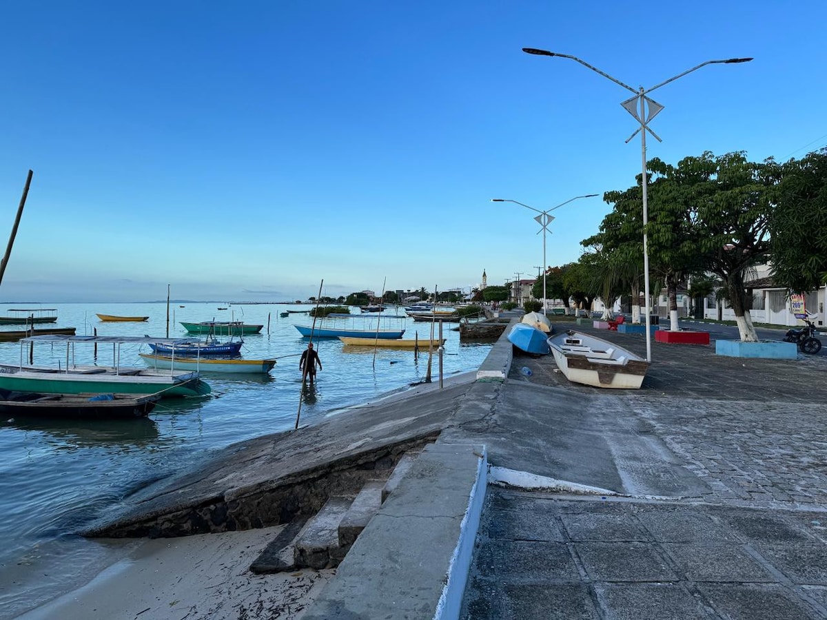 Casa muito aconchegante à beira mar