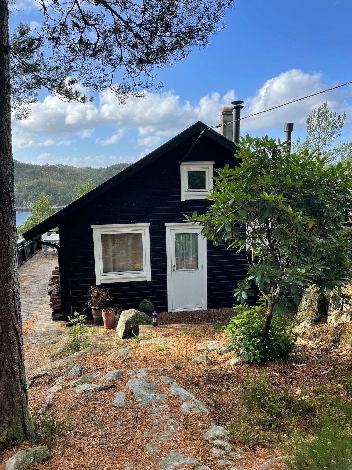 Sjønær hytte i Dåfjorden