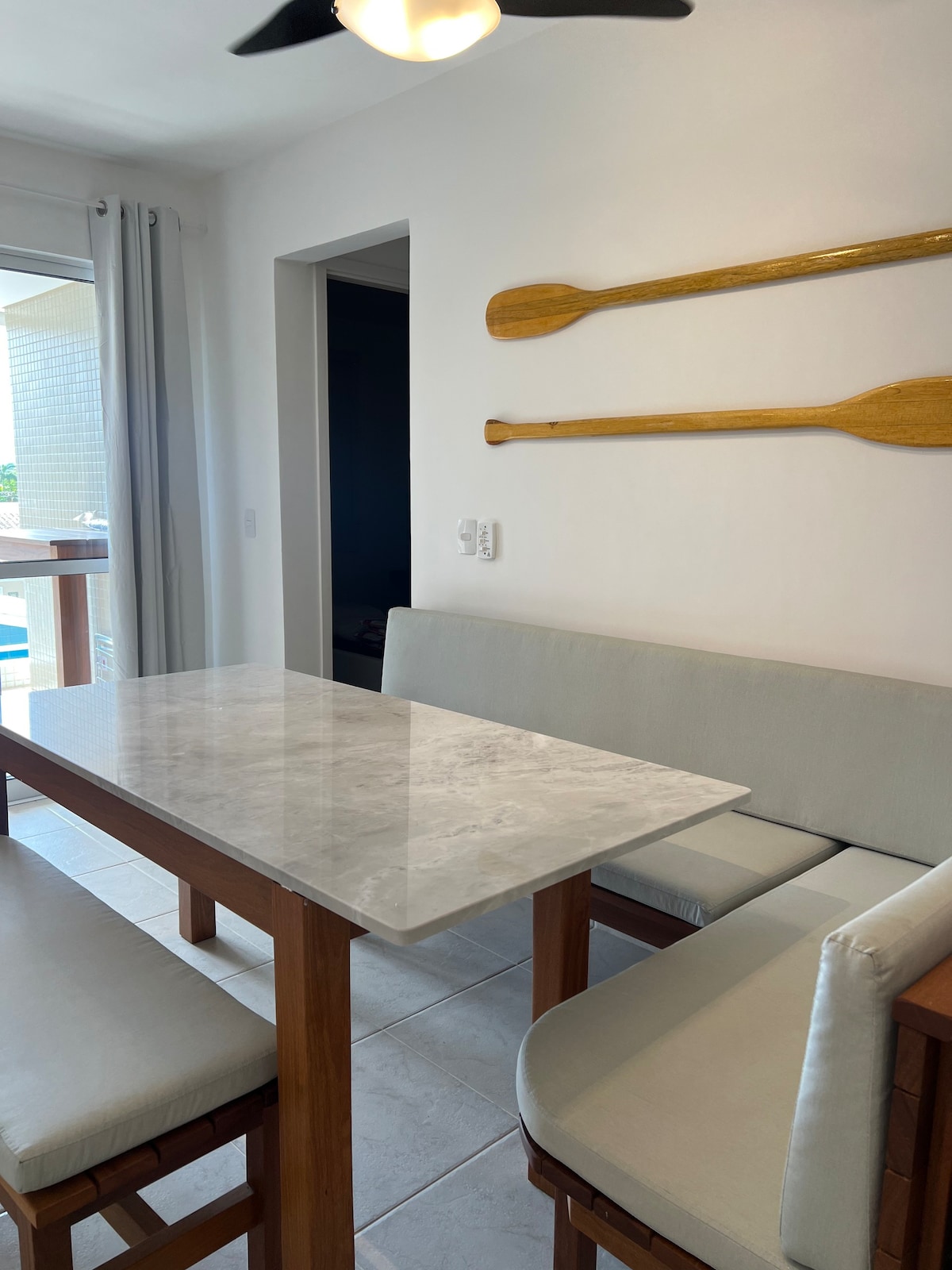 Apartamento pé na areia