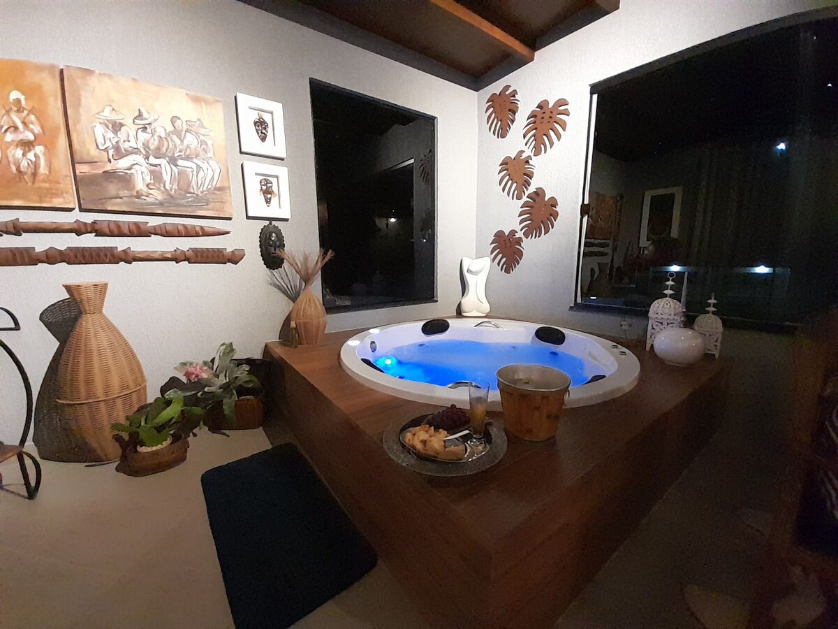 Loft Spa Aconchego da Serra Conforto e estilo