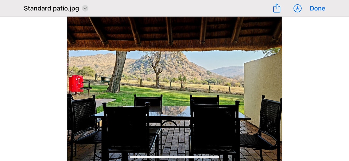 Kwa Maritane Chalet sleeps upto8 pax  Pilanesberg