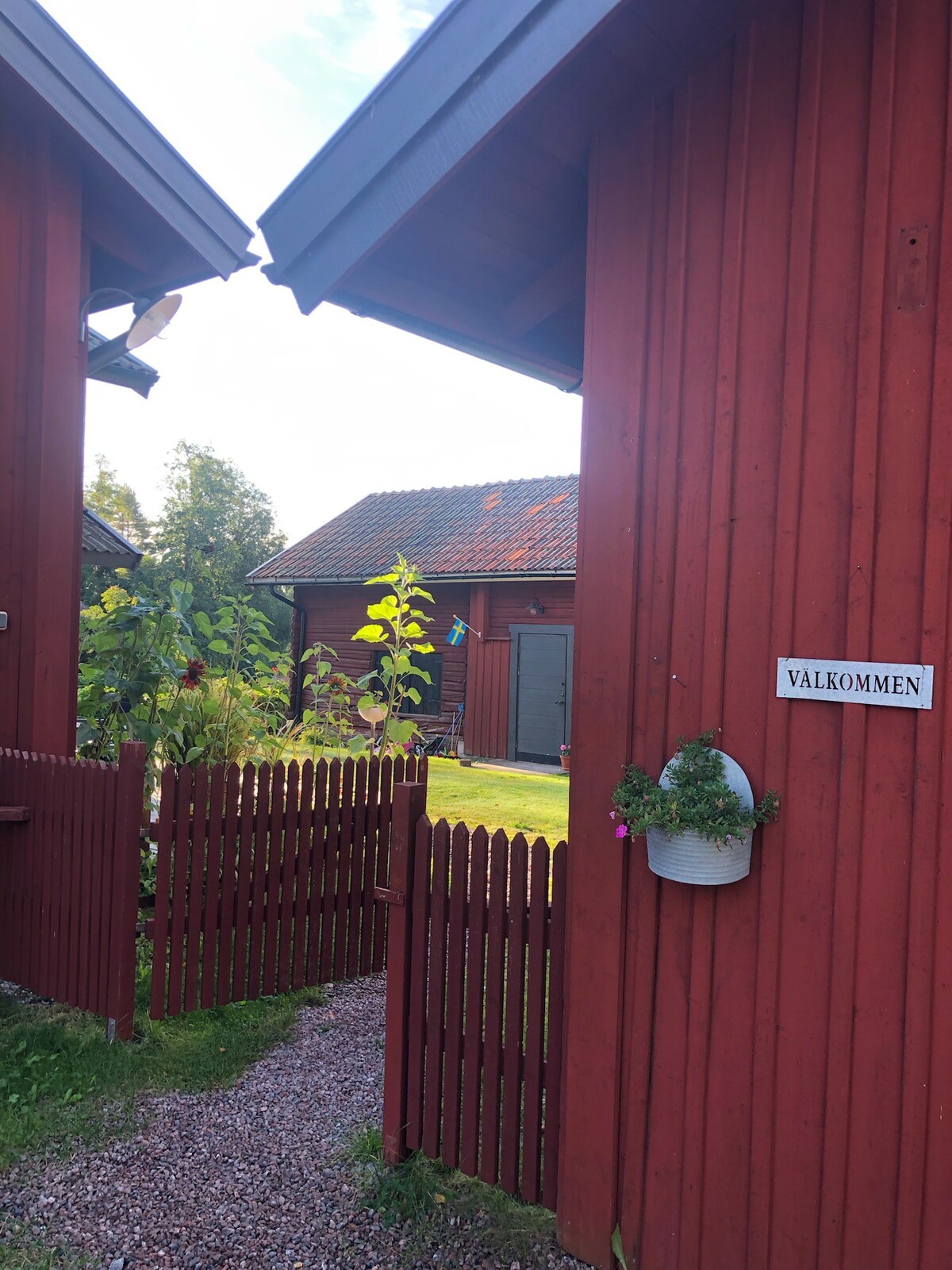 Lantlig gård i Dalarna