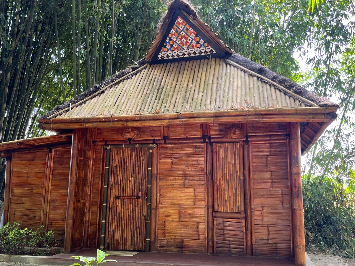 传统风格的小木屋