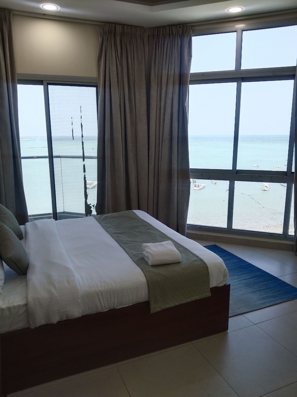 sea view two bedroom flat seef bahrain 
seef