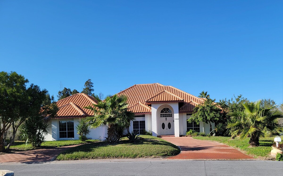 Cobblestone luxury home