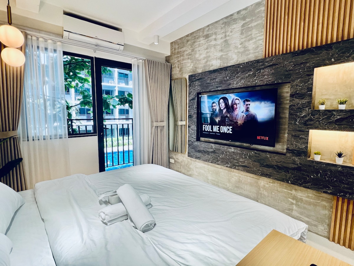 Muji-风格公寓酒店@ Shore 2 +无线网络和Netflix