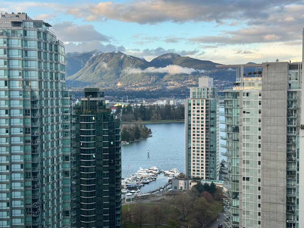 Mountain view in Downtown Van