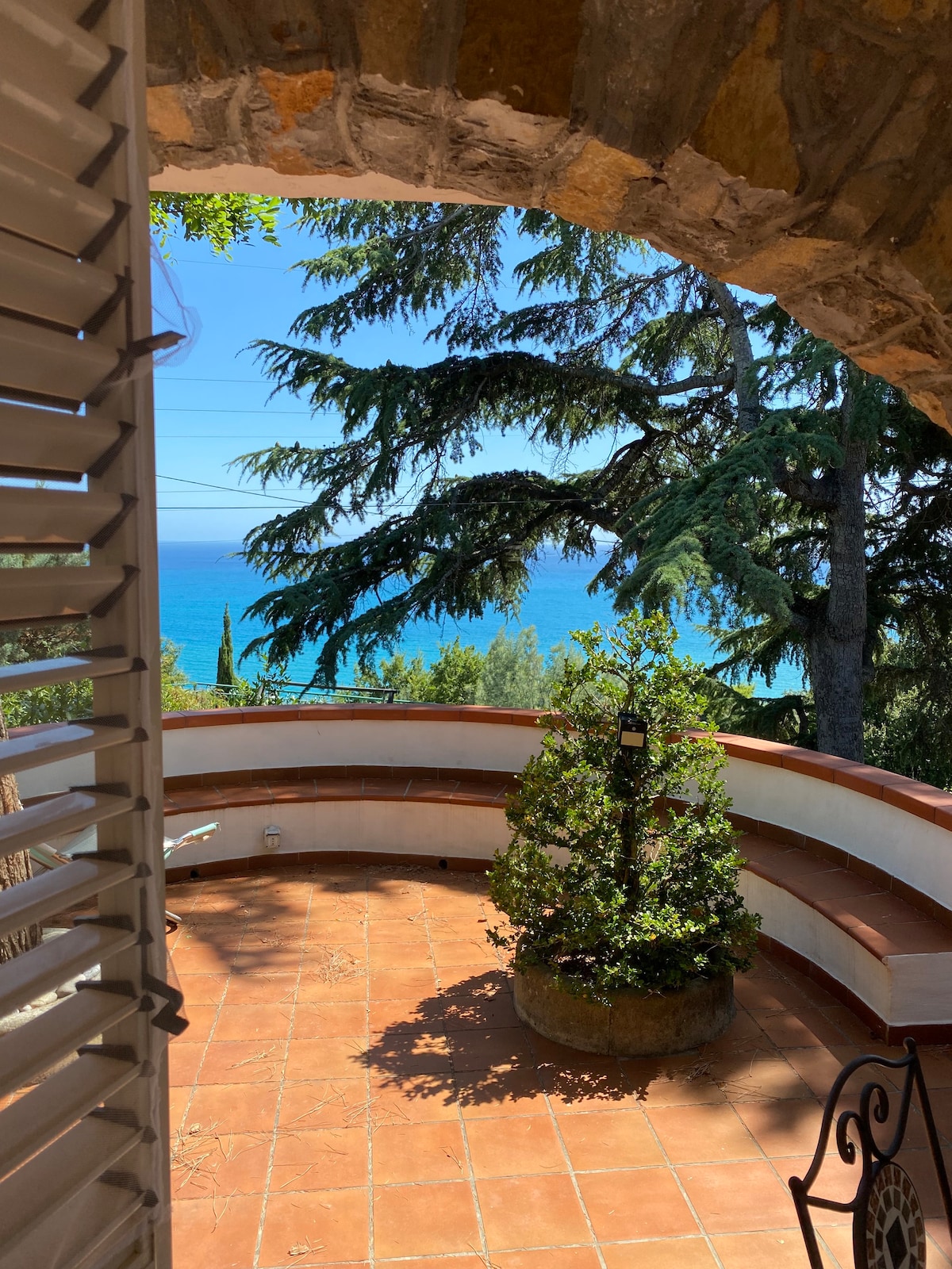 Villa spaziosa con vista mare