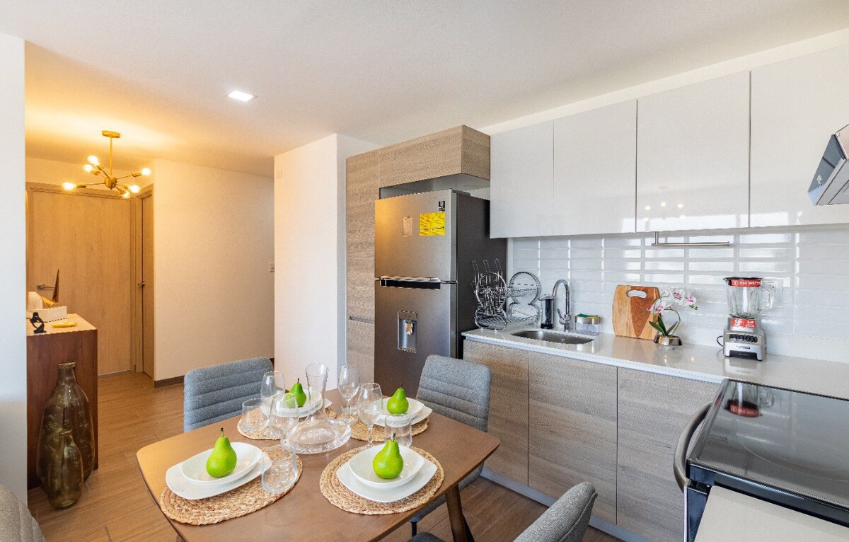 Apartamento moderno y acogedor