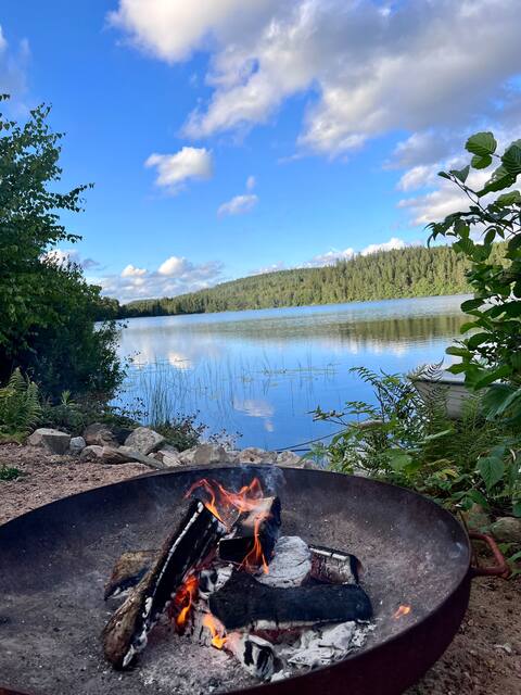 Svensk idyll med egen brygga