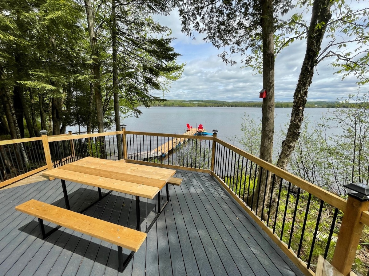 Maison, Bord de l’eau intime à louer Québec Canada