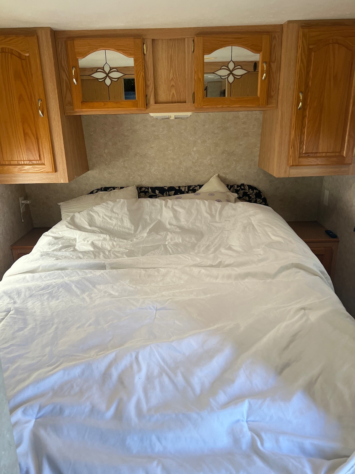 Clean camper and comfortable bed