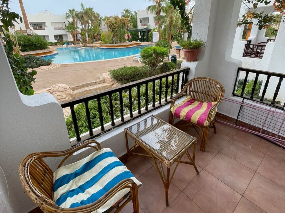 Beautiful Pool View Studio in Delta Sharm Resort.