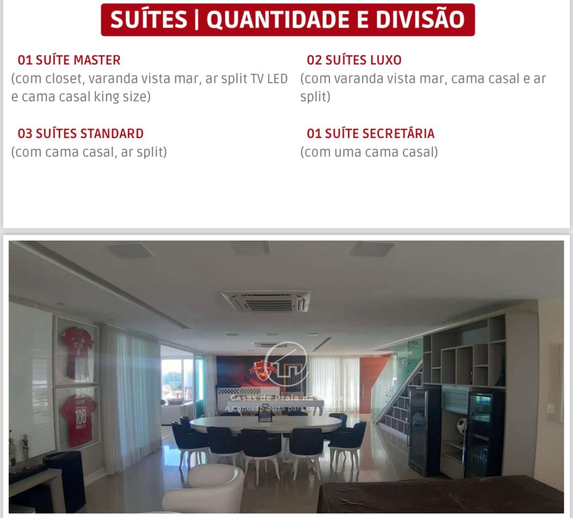 Mansão Pé Na Areia Em Guarajuba