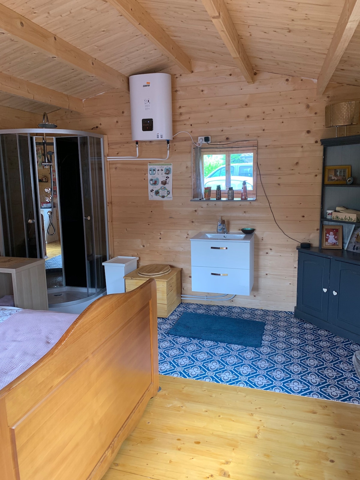 Chalet en bois indépendant