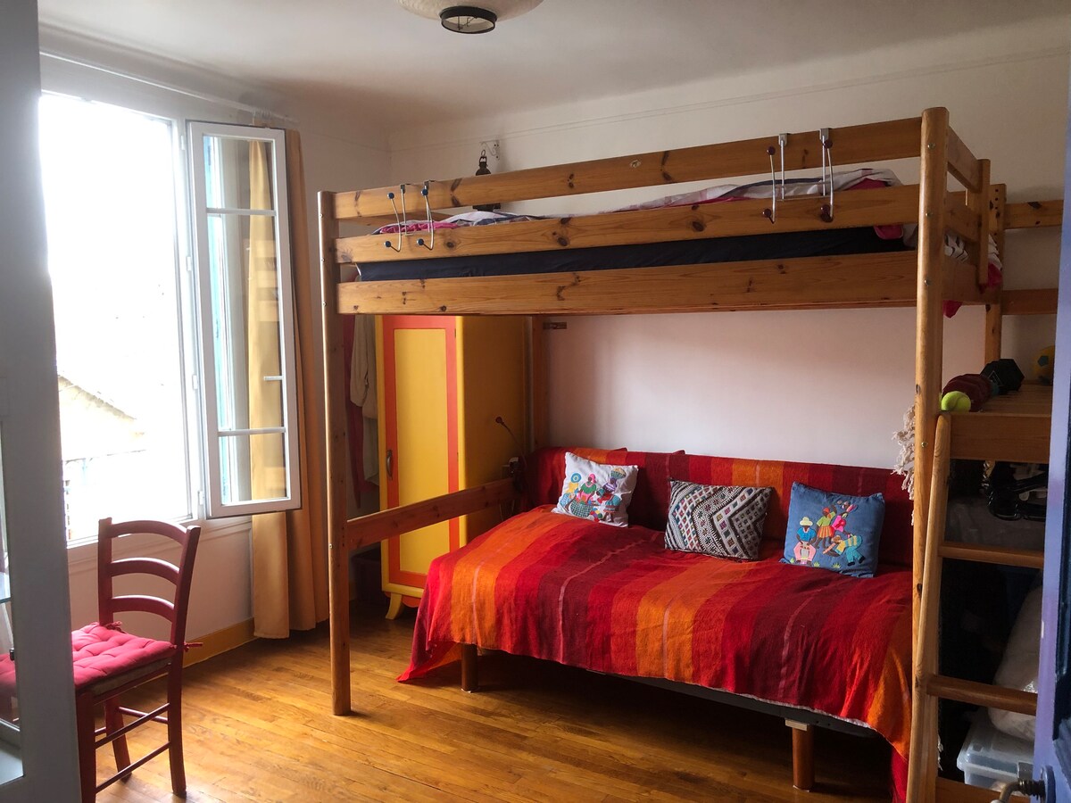 Chambre pour 2 à 4 personnes