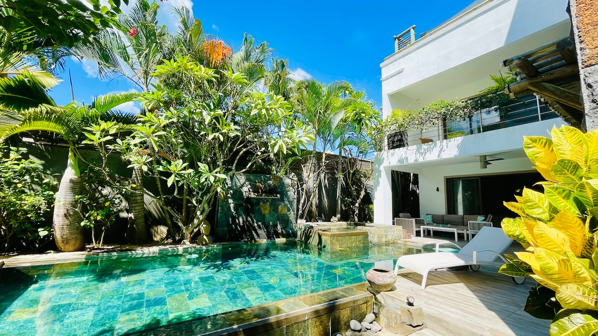Luxueuse villa 150m plage piscine chauffée