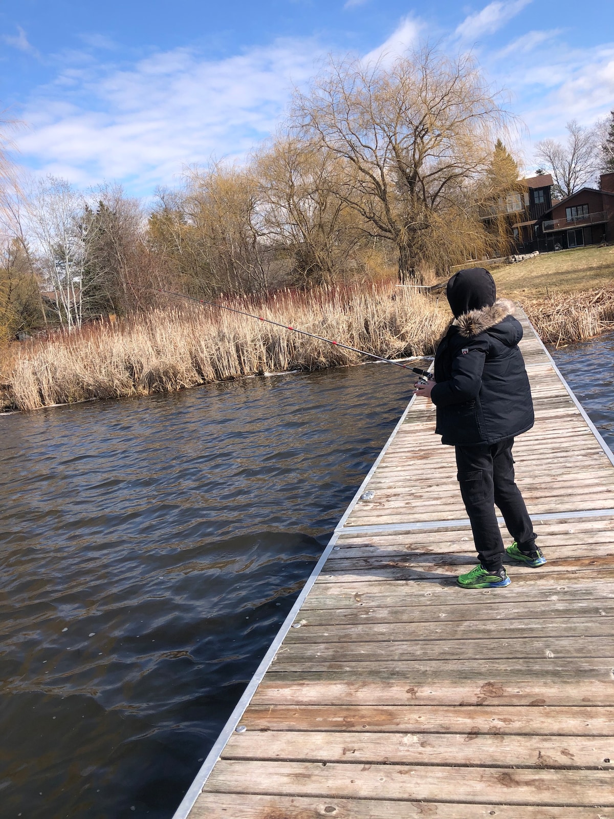 Private dock ,waterfront ,pool sunset (main floor)