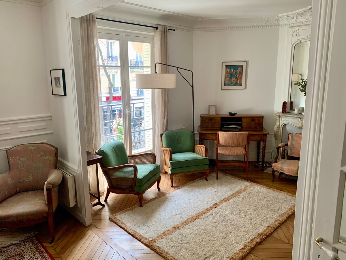 Grand appartement haussmannien - Paris