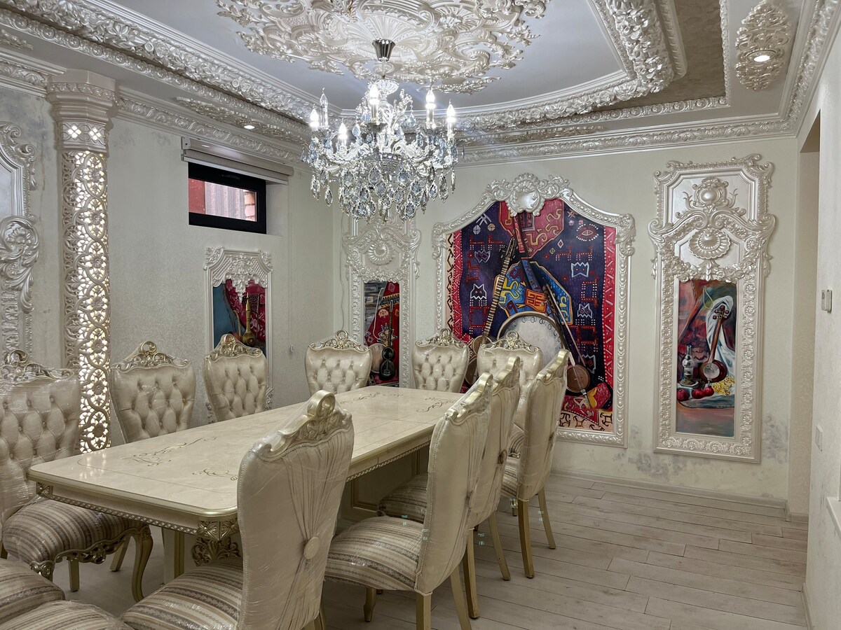 新建的传统乌兹别克房屋