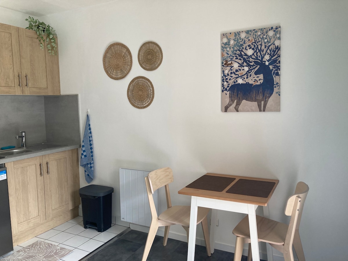 Charmant studio « Cosy » avec jardinet et wifi