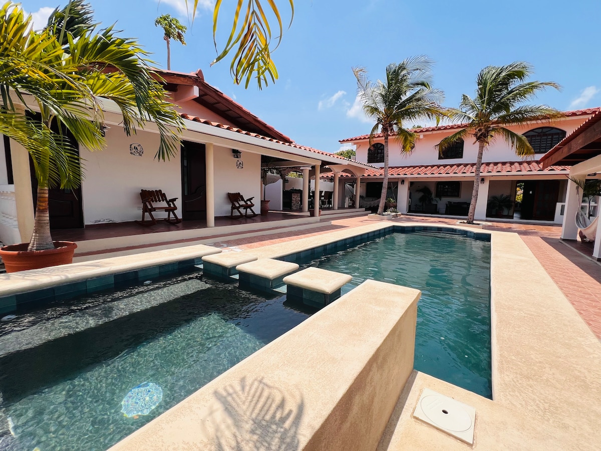 Spanish Colonial Villa at Coronado Beach