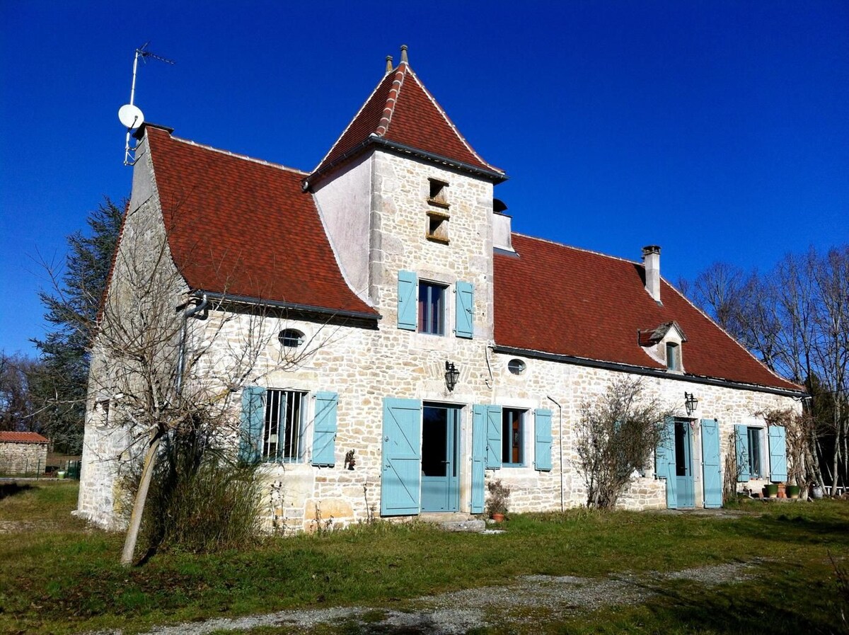 Grande Maison 18e avec piscine