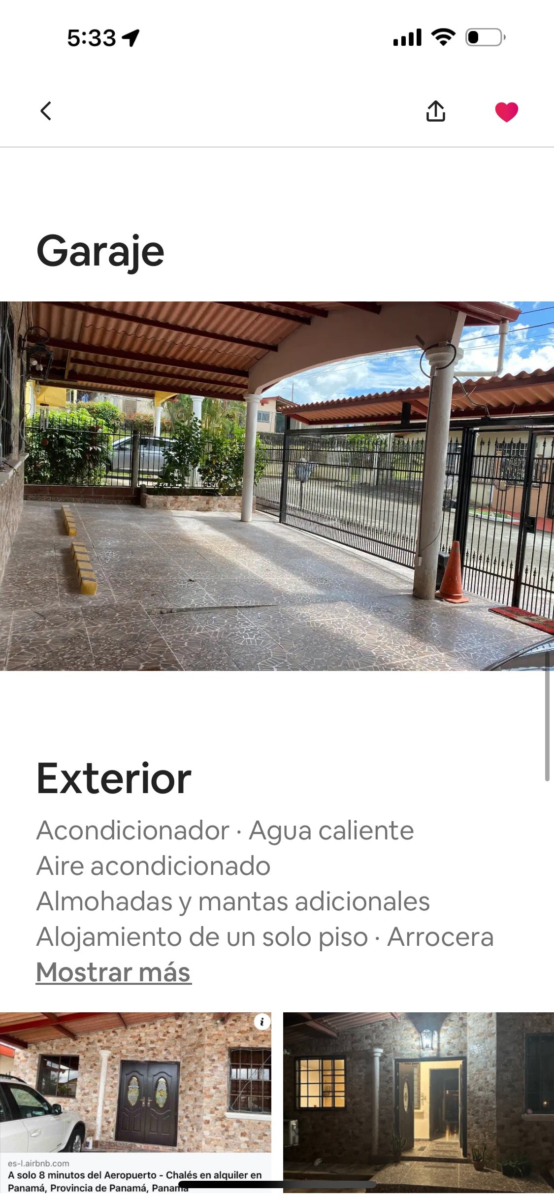 Casa cerca del aeropuerto