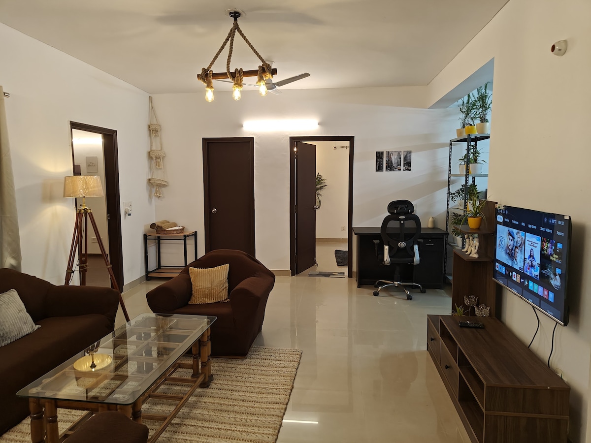 Boho : 2BHK Bliss with 3 Balcony