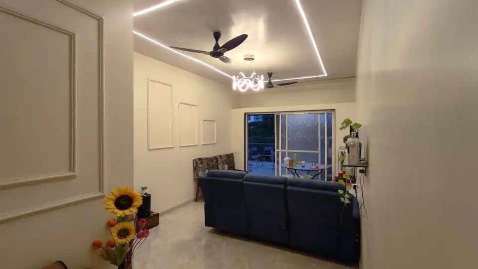 1 BHK AC with bath tub and terrace