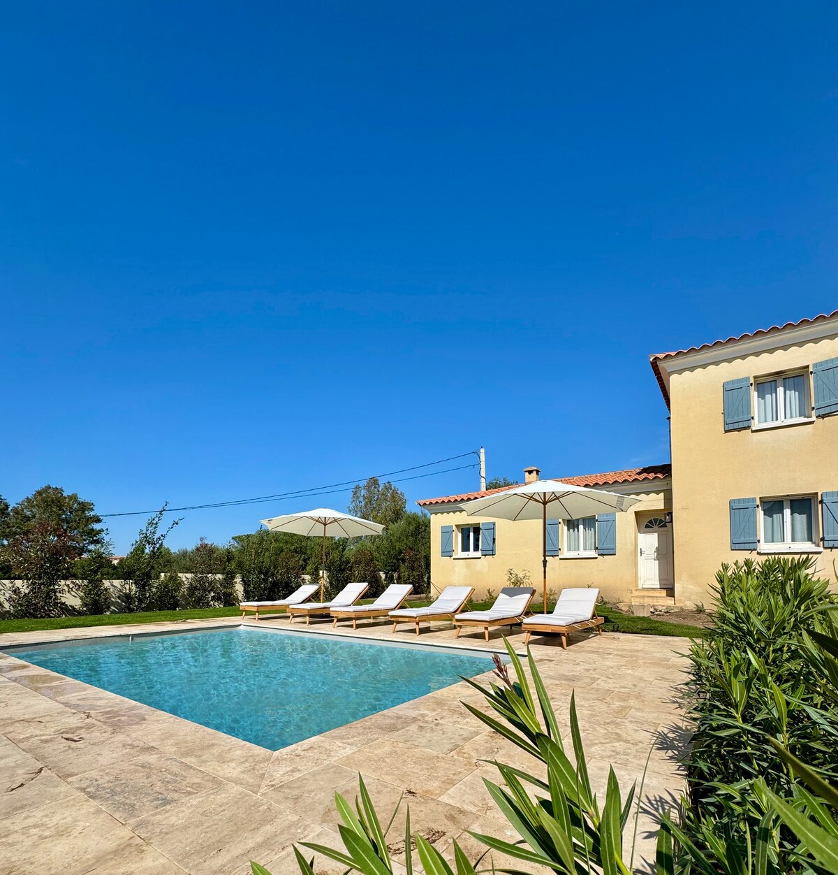 Villa avec piscine à 5 min de la plage de Calvi