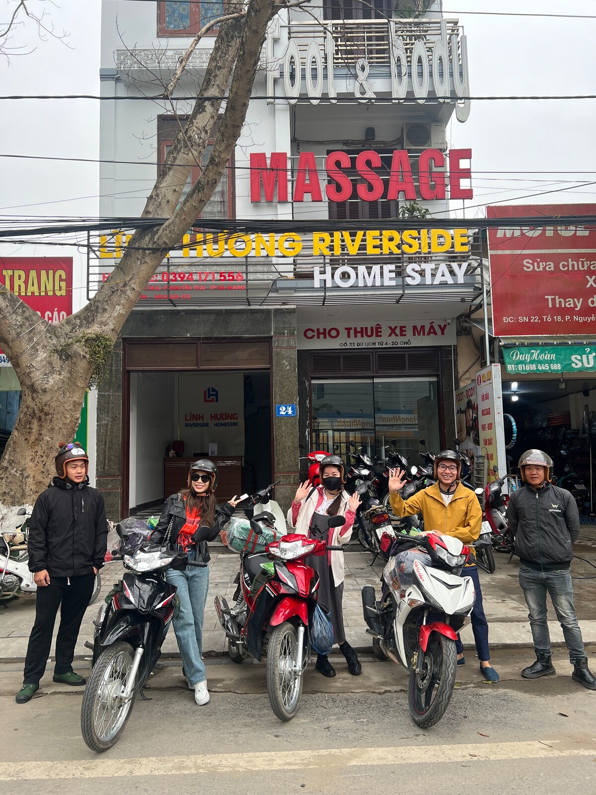 Tour - homestay - rent motobike