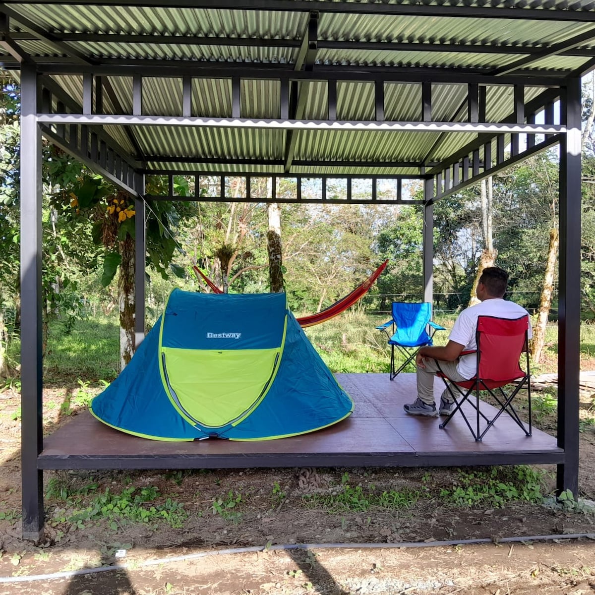 Camping los dos perezosos