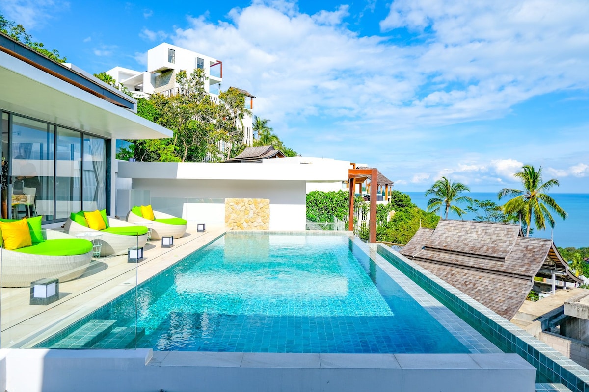 Amazing Seaview Pool Villa Samui  A28