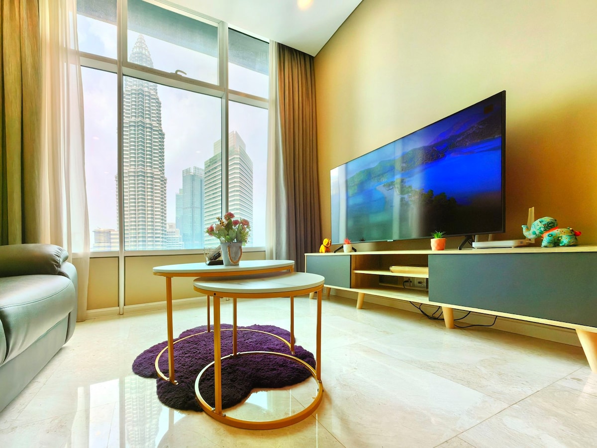 Elegant Sky Suites 3卧室（步行1分钟即可抵达吉隆坡城中城）