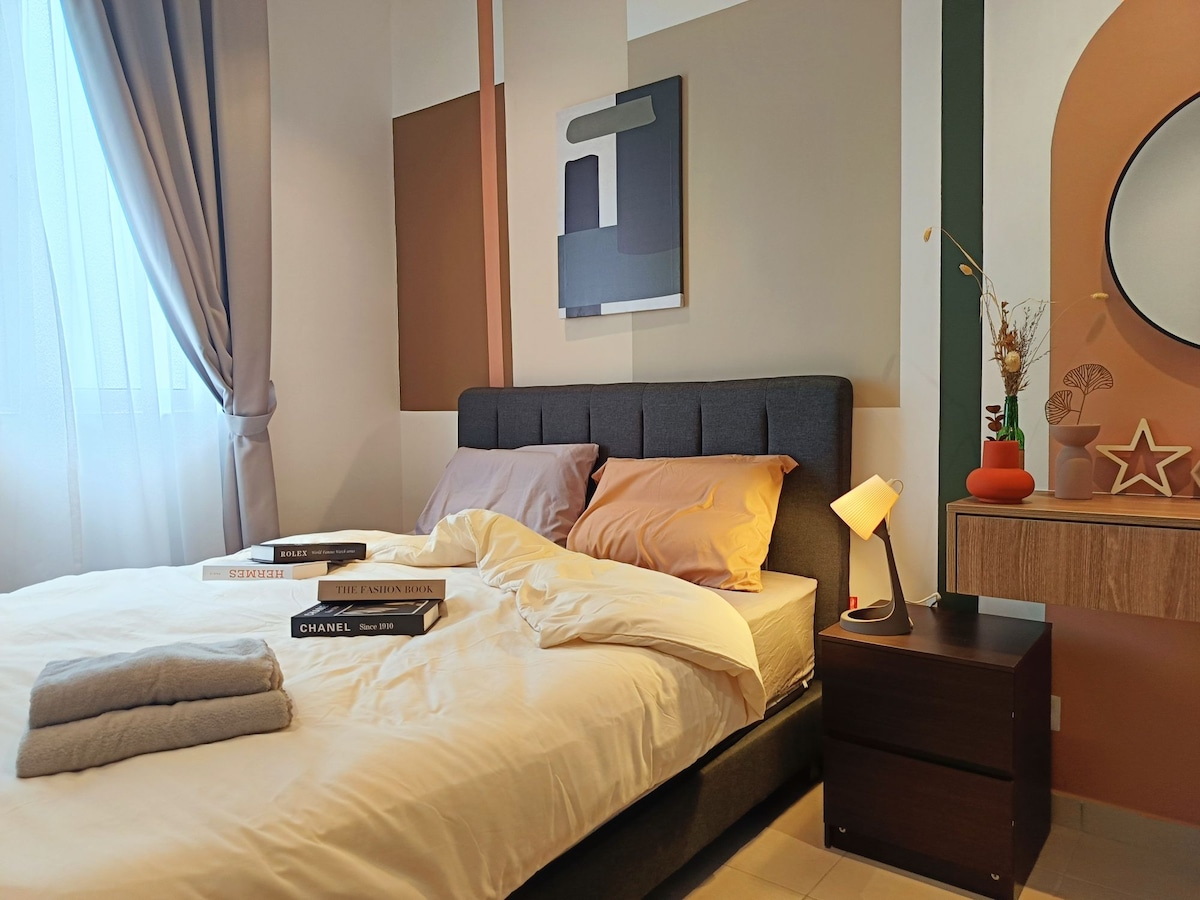 Cozy-Airport-Sepang-3BR-XiamenUni-Mitsui-Wifi-Pool