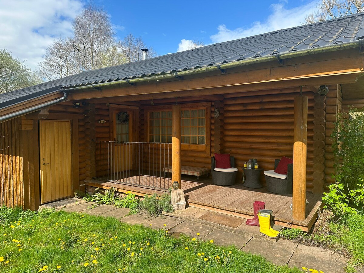 Cabin in stunning countryside