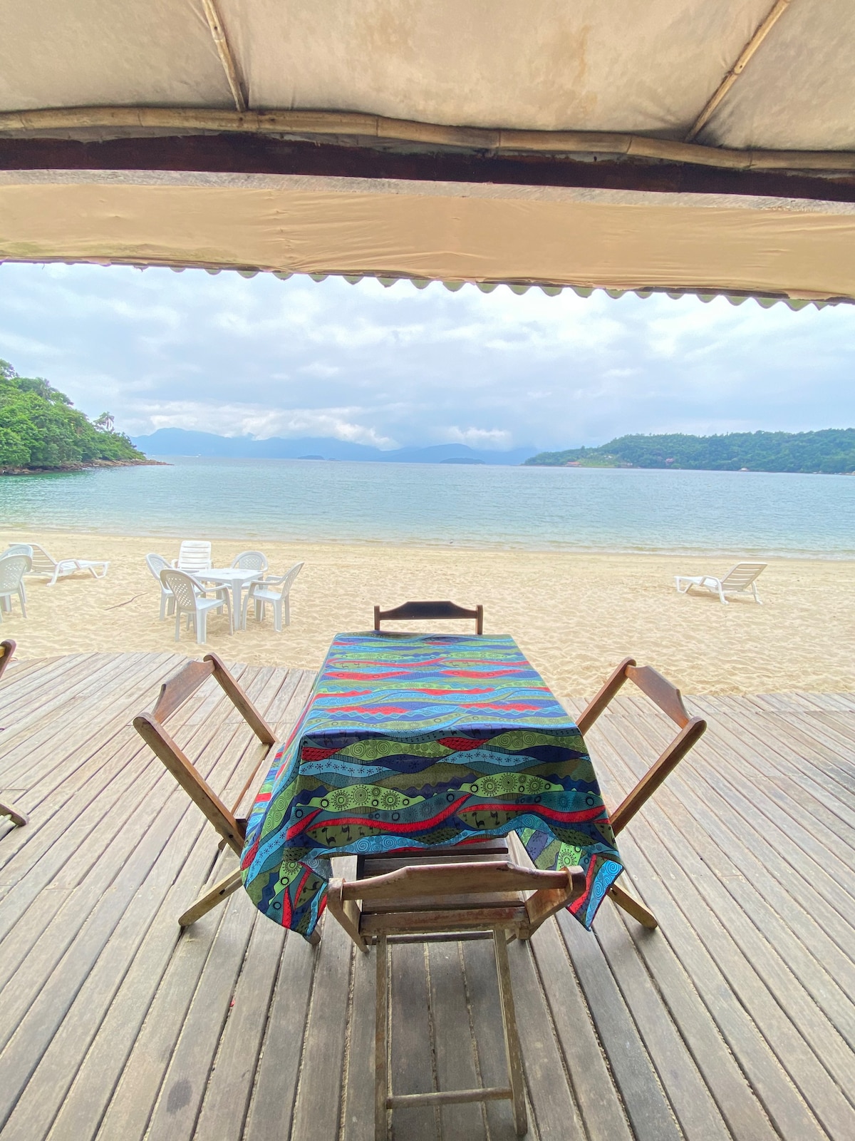 Suíte  em Ilha Paradisíaca - Pé na Areia