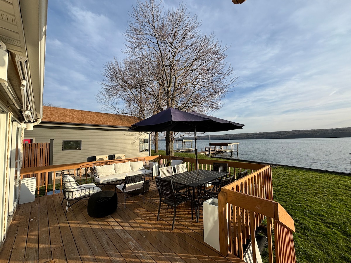 Finger Lakes Luxury Lake House 20 mins Cornell