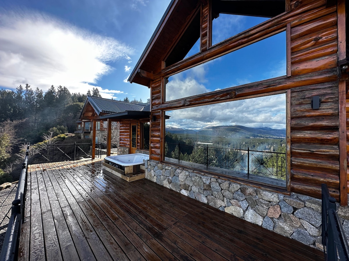 Cabaña en San Martín de los Andes con jacuzzi