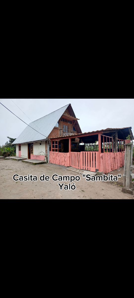 Casita de Campo Sigchos barrio Yalo