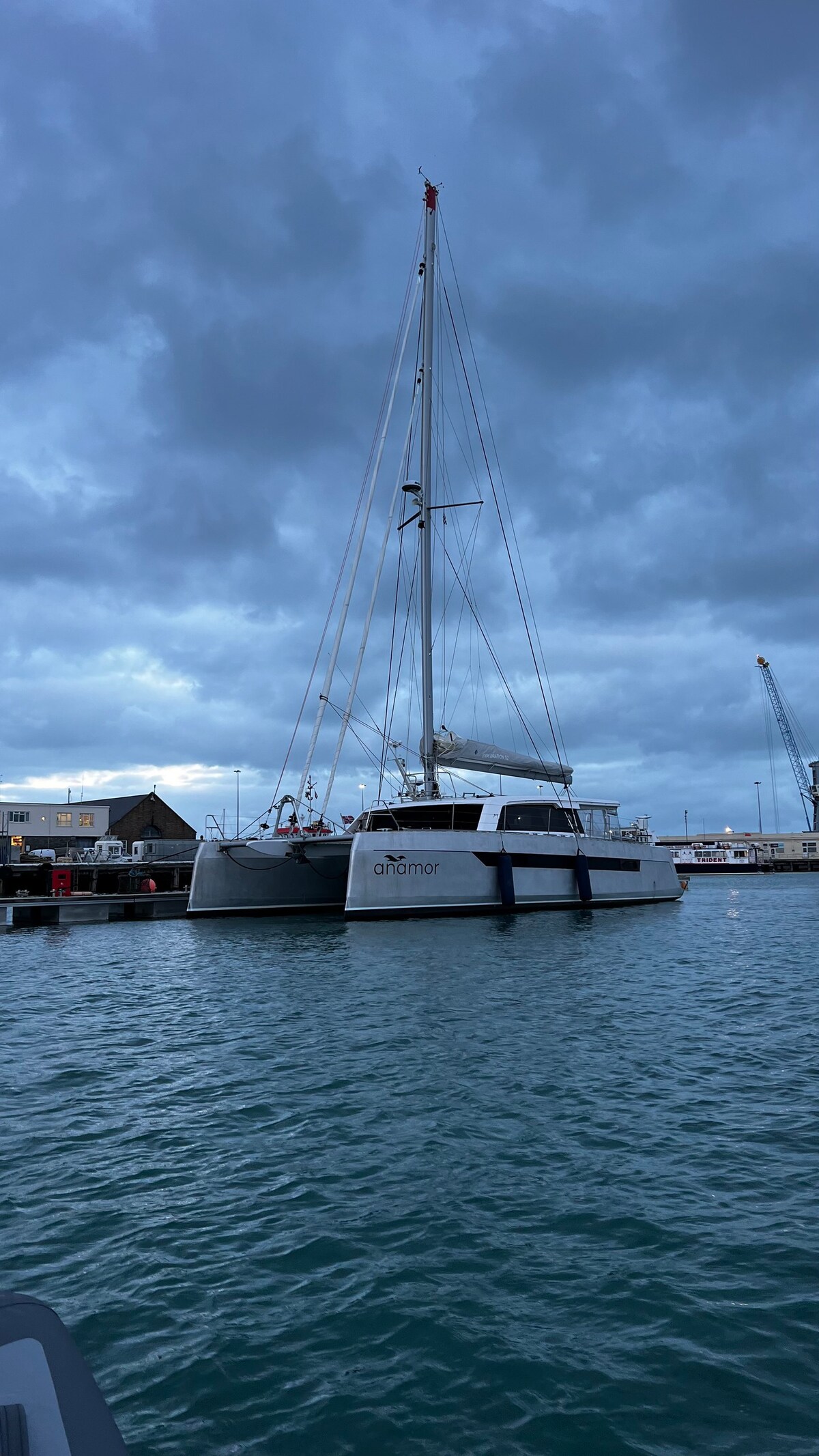 Catamaran sailing cruise