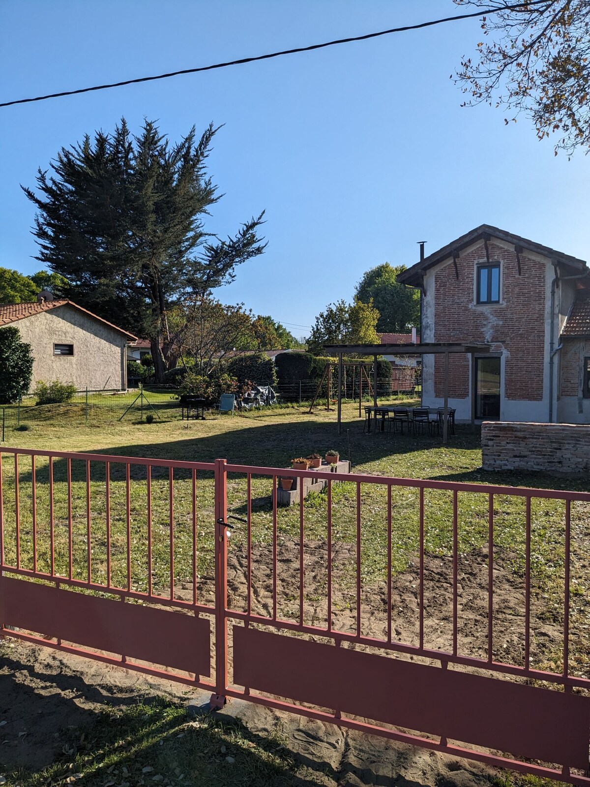 Maison en briquettes