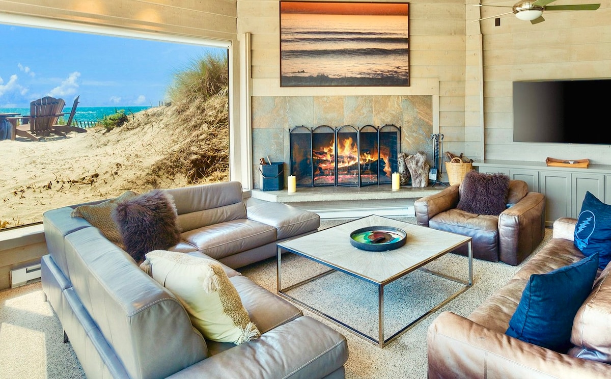Oceanfront Retreat in the Sand