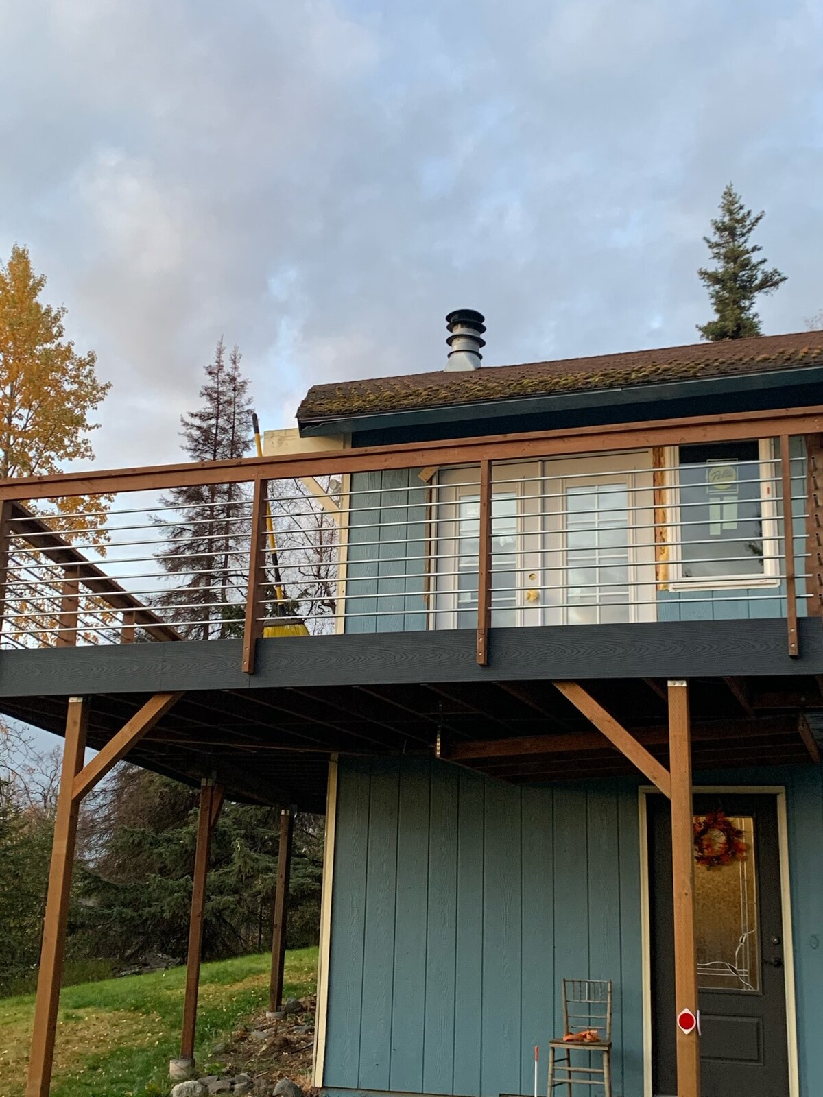 Chugach Chalet with Mt. Susitna View