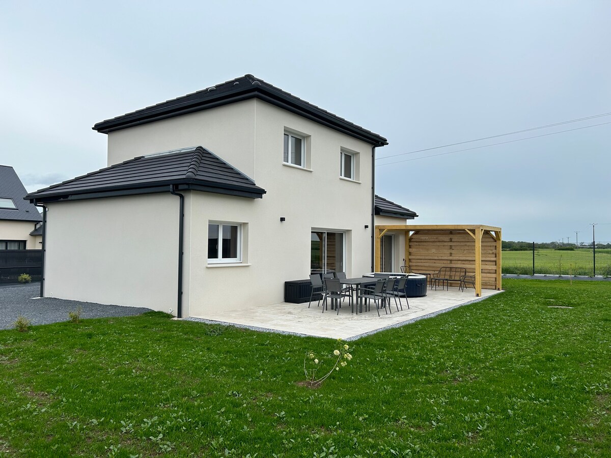 Maison de campagne avec jacuzzi