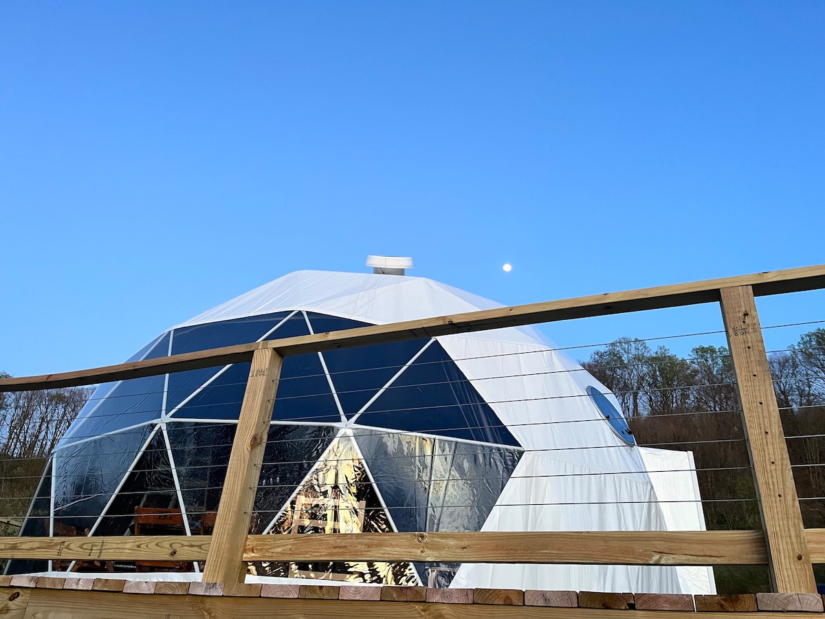 Off Grid Dome, Laurel Highlands PA