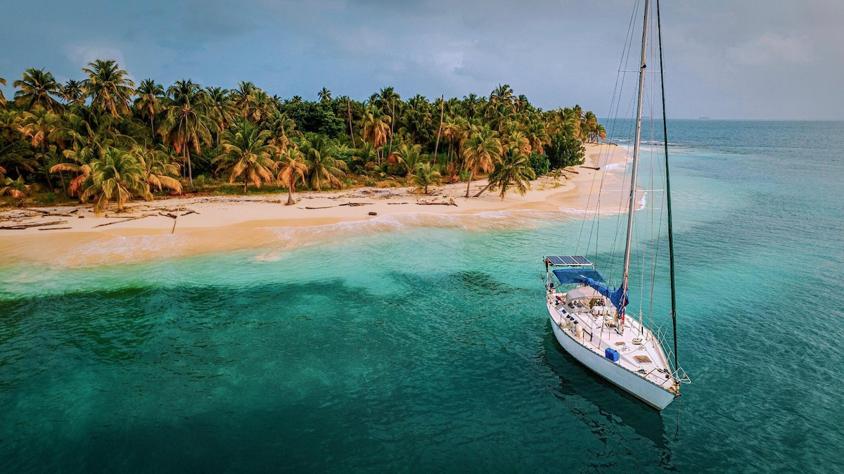 Barco y navegación en San Blas